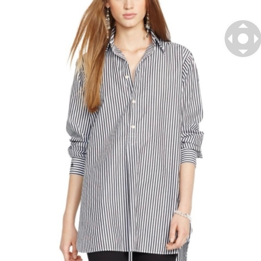 Ralph Lauren Striped Button-Up Shirt